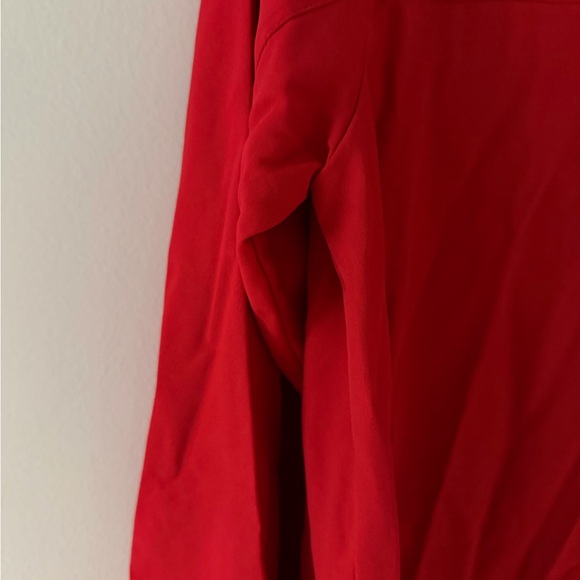 ADAY Something Cool Button Down in Chili Red Size Large Limited Edition Normcore - Picture 11 of 15